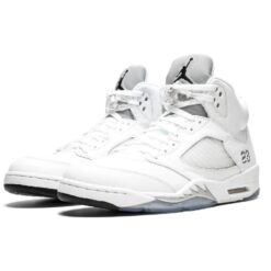 Air Jordan 5 Retro 'Metallic White' 2015 136027-130
