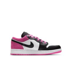 (GS) Air Jordan 1 Low SE 'Black Active Fuchsia' CT1564-005