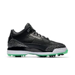 Air Jordan 3 Retro Golf 'Black Green Glow' AJ3783-001