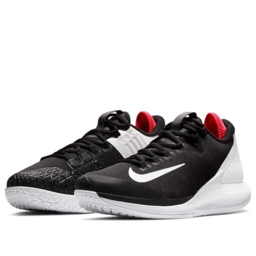 Nike Court Air Zoom HC 'Black White Crimson' AA8018-016