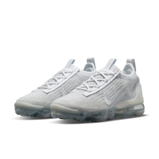 (WMNS) Nike Air VaporMax 2021 Flyknit 'White Pure Platinum' DC4112-100