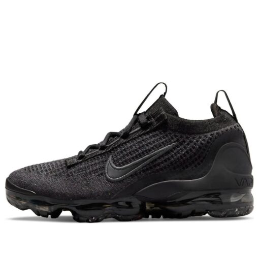 (GS) Nike Air VaporMax 2021 Flyknit 'Triple Black' DB1550-001