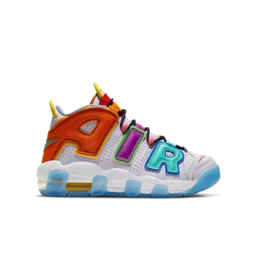 (GS) Nike Air More Uptempo Orange/Blue/Purple DH0624-500