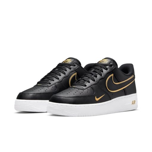 Nike Air Force 1 '07 LV8 'Metallic Swoosh Pack - Black' DA8481-001