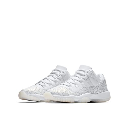 (GS) Air Jordan 11 Retro Low Premium 'Frost White' 897331-100