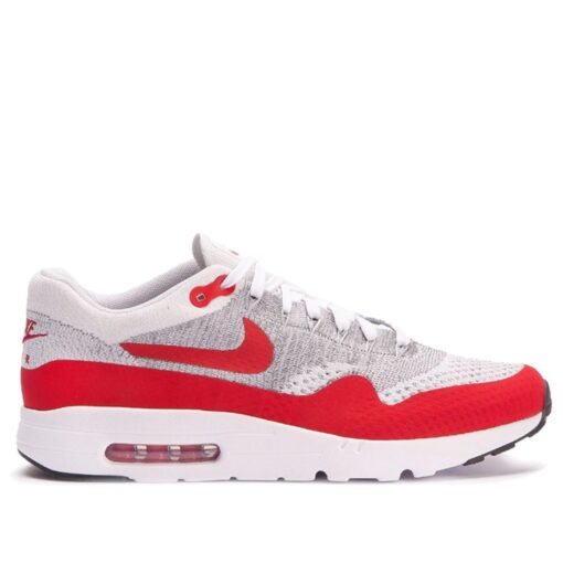 Nike Air Max 1 Ultra Flyknit 'White University Red' 843384-101