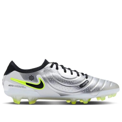 Nike Tiempo Legend 10 Elite FG 'Mad Voltage Pack Silver Black' DV4328-001
