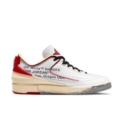 Air Jordan 2 Retro Low SP x x Off-White 'White Varsity Red' DJ4375-106