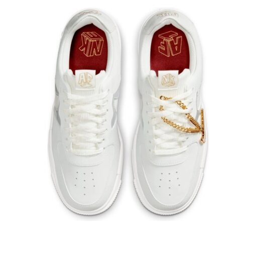 (WMNS) Nike Air Force 1 Pixel 'White Gold Chain' DC1160-100