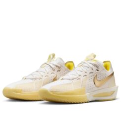 Nike Air Zoom GT Cut 3 Jordan Poole PE 'Pale Ivory Metallic Gold' FZ1523-100