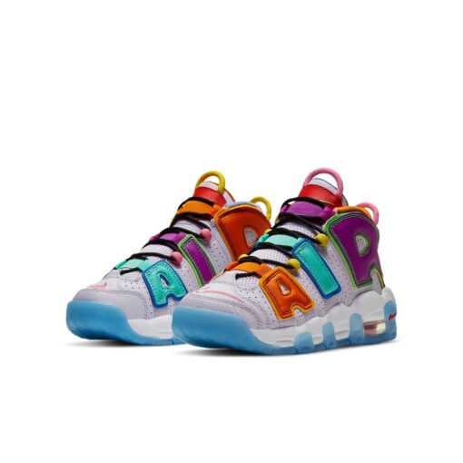 (GS) Nike Air More Uptempo Orange/Blue/Purple DH0624-500