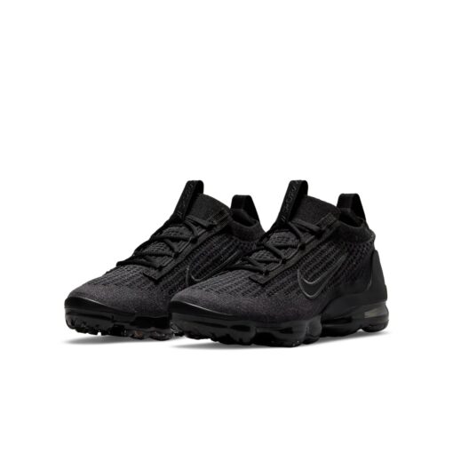 (GS) Nike Air VaporMax 2021 Flyknit 'Triple Black' DB1550-001