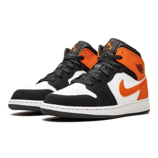 (GS) Air Jordan 1 Mid 'Shattered Backboard' 554725-058