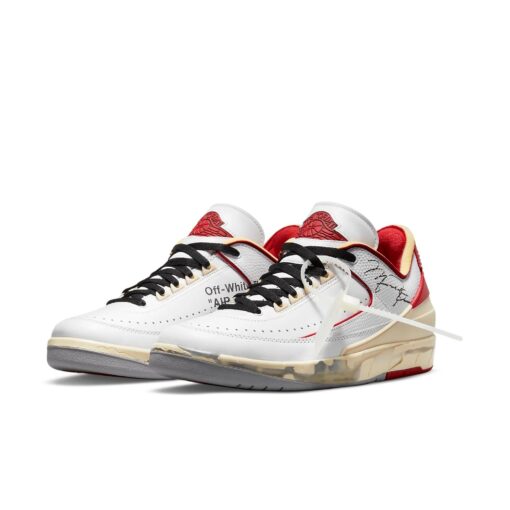 Air Jordan 2 Retro Low SP x x Off-White 'White Varsity Red' DJ4375-106