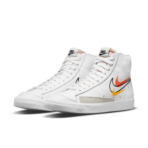 Nike Blazer Mid '77 'Multi Swoosh - Team Orange' DN7996-100