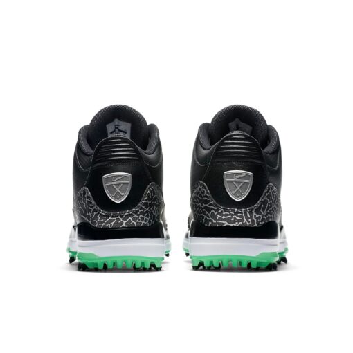 Air Jordan 3 Retro Golf 'Black Green Glow' AJ3783-001