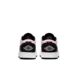 (GS) Air Jordan 1 Low 'Light Arctic Pink Black' 554723-601