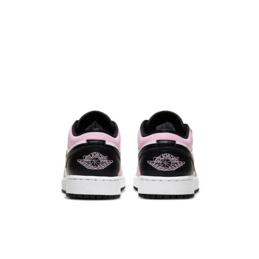 (GS) Air Jordan 1 Low 'Light Arctic Pink Black' 554723-601