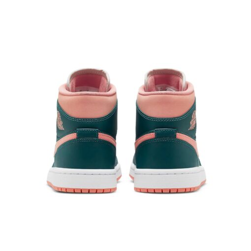 (WMNS) Air Jordan 1 Mid 'Dark Teal Green' BQ6472-308