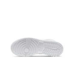 (GS) Air Jordan 1 Mid 'Triple White' 554725-130