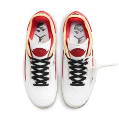 Air Jordan 2 Retro Low SP x x Off-White 'White Varsity Red' DJ4375-106