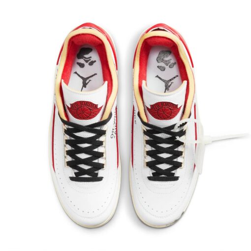 Air Jordan 2 Retro Low SP x x Off-White 'White Varsity Red' DJ4375-106