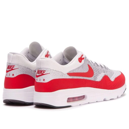 Nike Air Max 1 Ultra Flyknit 'White University Red' 843384-101