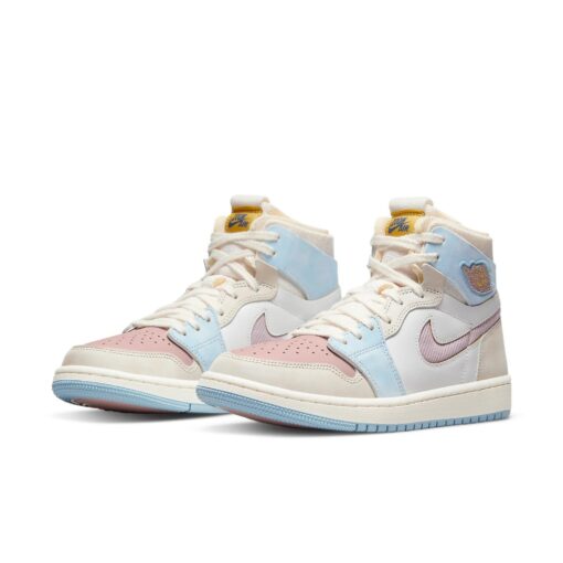 (WMNS) Air Jordan 1 High Zoom Comfort 'Pink Oxford Plum Fog' DQ5092-651