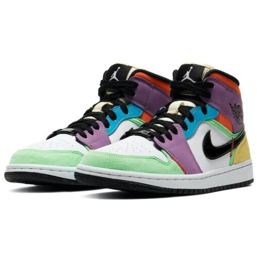(WMNS) Air Jordan 1 Mid SE 'Lightbulb' CW1140-100