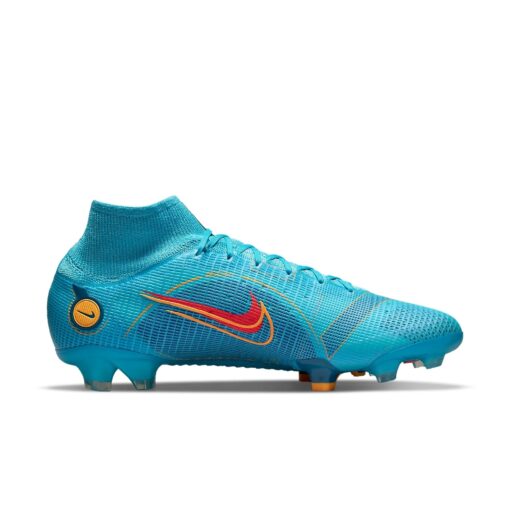 Nike Mercurial Superfly 8 Elite FG 'Chlorine Blue Laser Orange' DJ2839-484