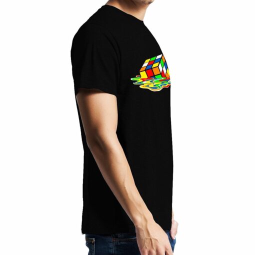 TheenStyle Melting Rubik's Cube , Big Bang Theory, Sheldon , Unisex Graphic T-Shirt