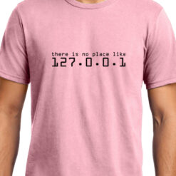 TheenStyle No Place Like Home , 127.0.0.1 , Programming , Coding , Unisex Graphic T-Shirt