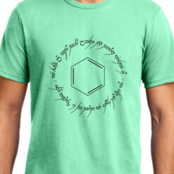 TheenStyle One Ring to Rule , Benzene , Chemistry , Lord of the rings , Unisex Graphic T-Shirt