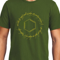 TheenStyle One Ring to Rule , Benzene , Chemistry , Lord of the rings , Unisex Graphic T-Shirt