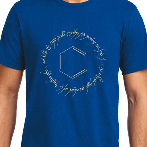 TheenStyle One Ring to Rule , Benzene , Chemistry , Lord of the rings , Unisex Graphic T-Shirt