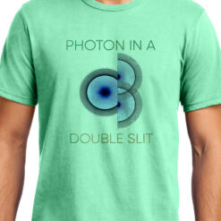 TheenStyle Photon in a Double Slit 2, Quantum Physics, Unisex Graphic T-Shirt