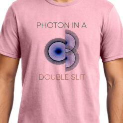 TheenStyle Photon in a Double Slit 2, Quantum Physics, Unisex Graphic T-Shirt