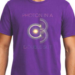 TheenStyle Photon in a Double Slit 2, Quantum Physics, Unisex Graphic T-Shirt
