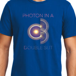 TheenStyle Photon in a Double Slit 2, Quantum Physics, Unisex Graphic T-Shirt