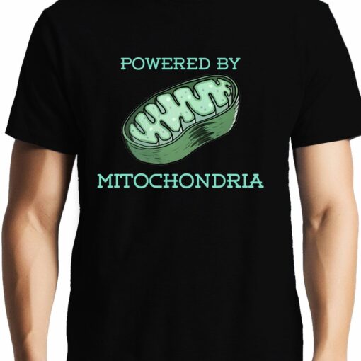 TheenStyle Powered by Mitochondria , Biology , Unisex Graphic T-Shirt