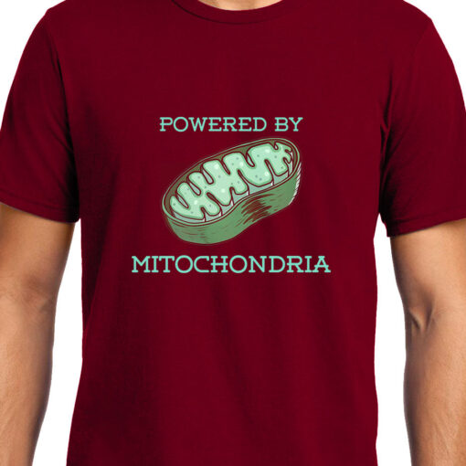 TheenStyle Powered by Mitochondria , Biology , Unisex Graphic T-Shirt