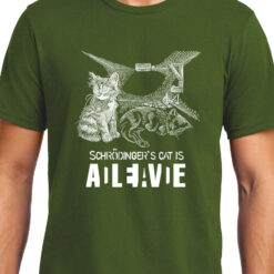 TheenStyle Schrodinger's Cat , Physics , Unisex Graphic T-Shirt, EOSS