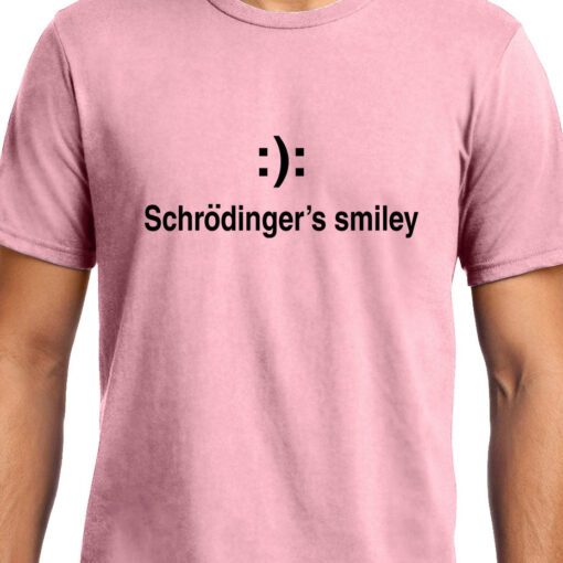 TheenStyle Schrodinger's smiley , Physics , Unisex Graphic T-Shirt