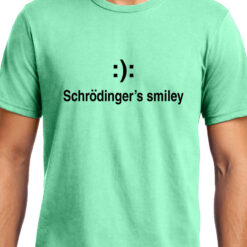 TheenStyle Schrodinger's smiley , Physics , Unisex Graphic T-Shirt