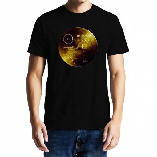 TheenStyle Voyager Message , Space , Unisex Graphic T-Shirt