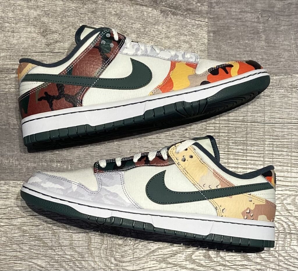 Nike Dunk Low SE ‘Sail Multi-Camo’ Review: Streetwear’s Most Unexpected Twist on Camouflage Nike Dunk Low SE ‘Sail Multi-Camo’ Review: Streetwear’s Most Unexpected Twist on Camouflage