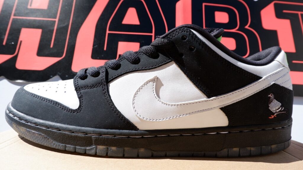Nike SB Dunk Low ‘Panda Pigeon’ Review: A Monochrome Masterpiece with Controversial Legacy Nike SB Dunk Low ‘Panda Pigeon’ Review: A Monochrome Masterpiece with Controversial Legacy