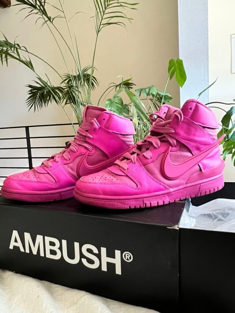 Nike x AMBUSH Dunk High ‘Cosmic Fuchsia’ Review: Bold, Futuristic, and Fashion-Forward