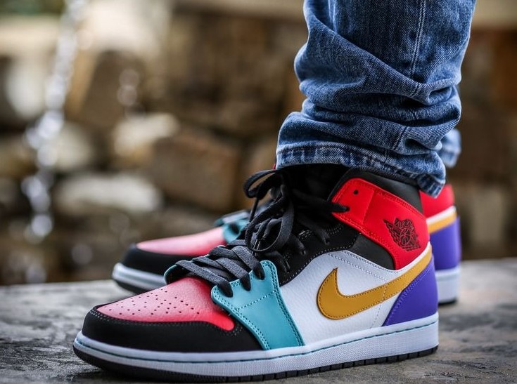 Air Jordan 1 Mid ‘Multi-Color’ Review: Bold Colors Meet Timeless Design