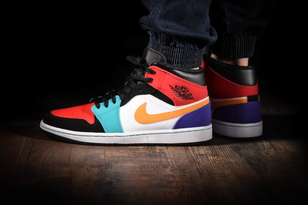 Air Jordan 1 Mid ‘Multi-Color’ Review: Bold Colors Meet Timeless Design Air Jordan 1 Mid ‘Multi-Color’ Review: Bold Colors Meet Timeless Design